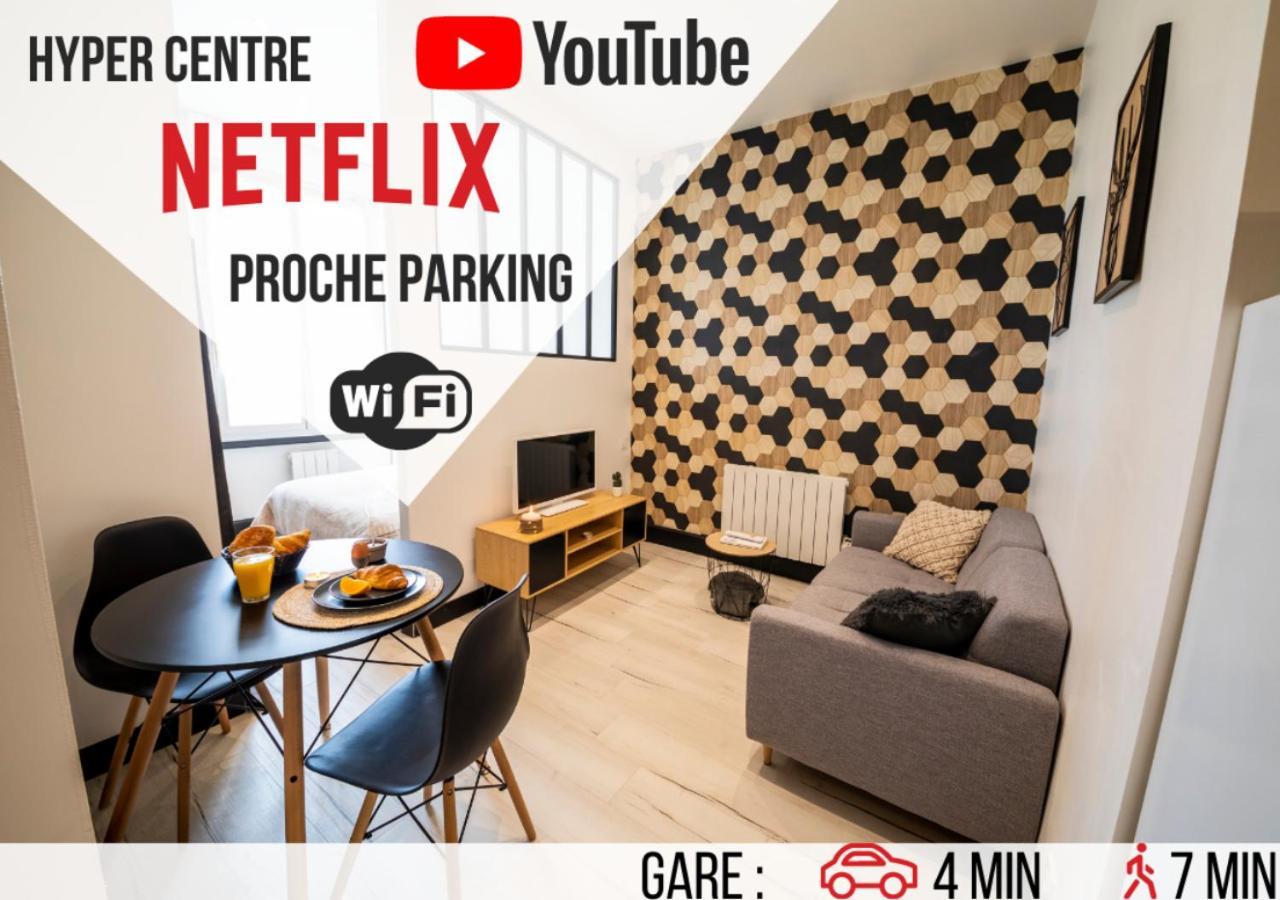 Magnifique Appartement - " Le Scandi " - Hyper Centre Ville Agen Kültér fotó
